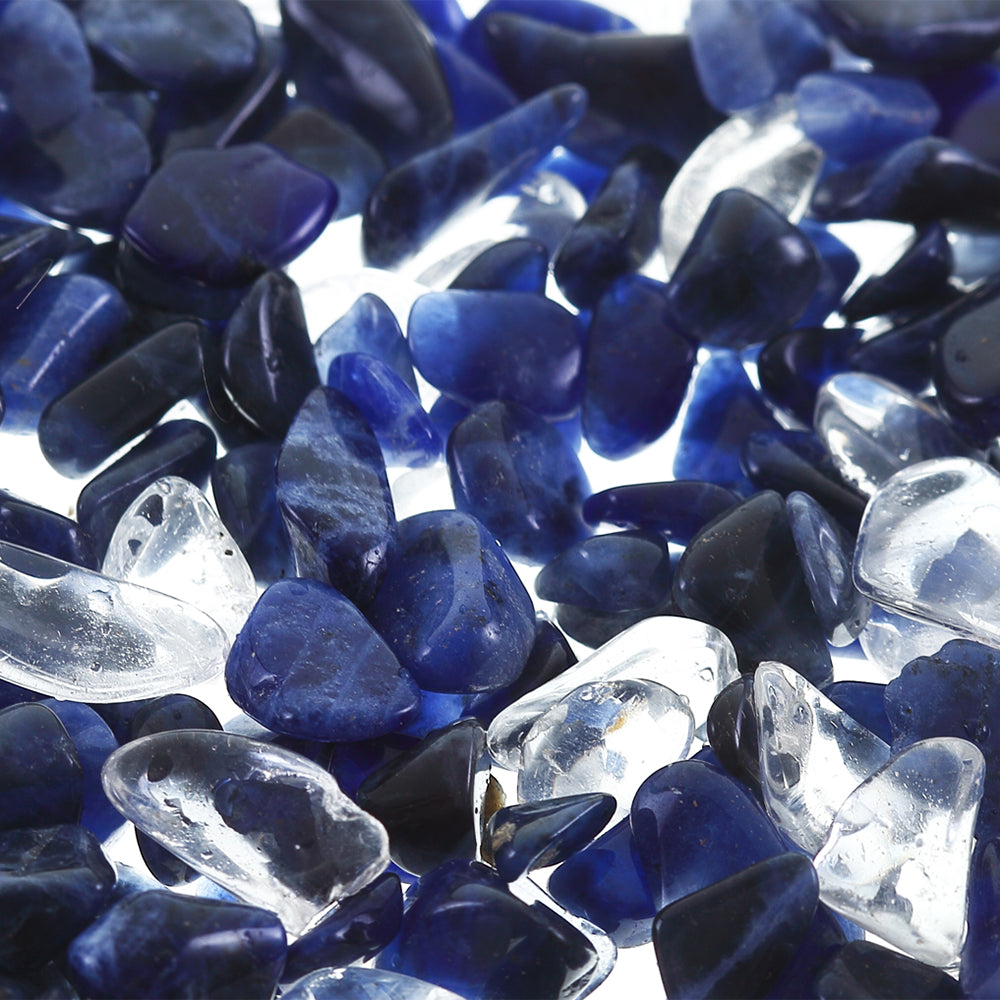 awareness Tritan - sodalite and rock crystal